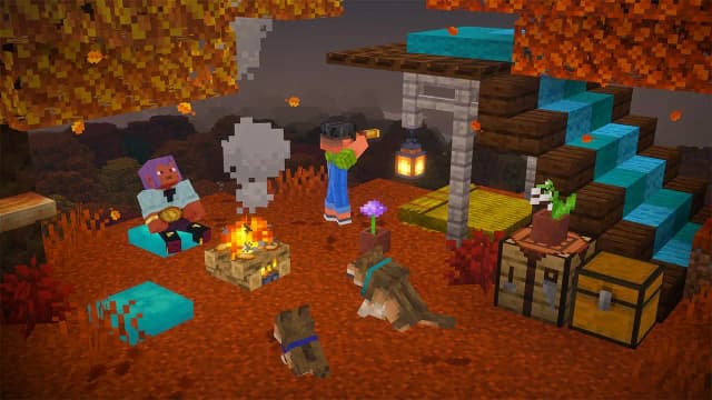 Five Wilderness Bound Features: Mojang details camping-focused update; autumn aesthetic and builds