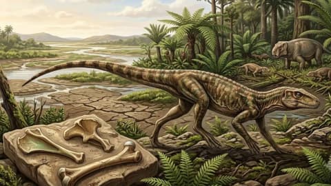 240-million-year-old lost fossil revealed a new reptile related to dinosaurs and crocodiles