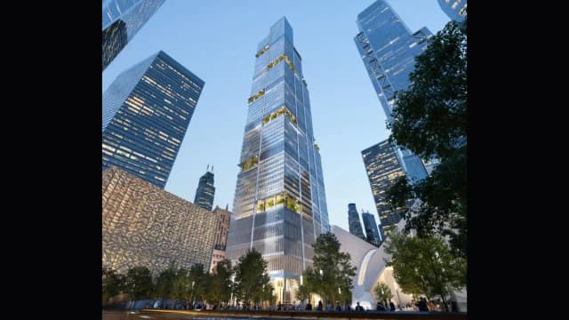 25 years after 9/11, the WTC's final office tower is rising; it's a 55-story, 1,226-foot building