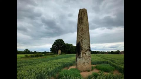 Builders hauled 25-ton stones 11 miles to create the ‘Devil’s Arrows’