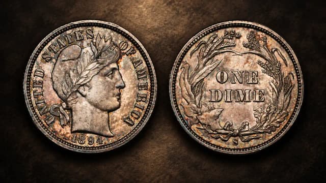 San Francisco minted just 24 dimes in 1894; 9 survive, and one sold for $1.25 million in 2026