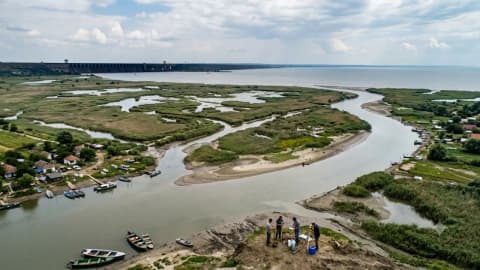 Two giant dams starved the Danube Delta of sediment for decades