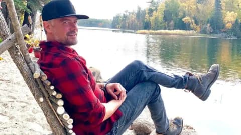 How Josh Duhamel turned a rustic cabin into a 52-acre retreat