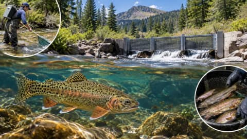 Arizona’s Apache trout neared extinction; after recovery, a new barrier protects 22 miles of habitat