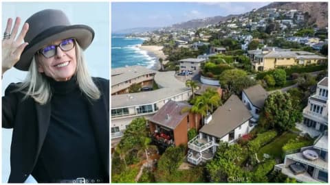 Built in 1976, Diane Keaton bought $6.6M Laguna home, transformed, sold for $7.9M, now listed for $10.3M