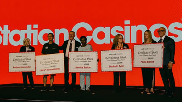Las Vegas company gives nearly 10,000 workers $70M in stock; $1,000 for each year worked