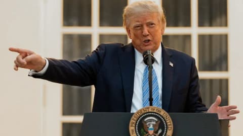 Trump bars news outlets CNN, MS NOW, Politico from White House