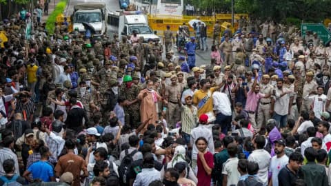 CJP Jantar Mantar protest: Woman's 'morphed' photo displayed alongside PM Modi; FIR