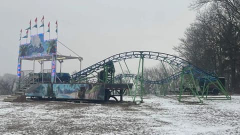 Pennsylvania grandfather’s backyard amusement park faces zoning fight over $24,700 roller coaster