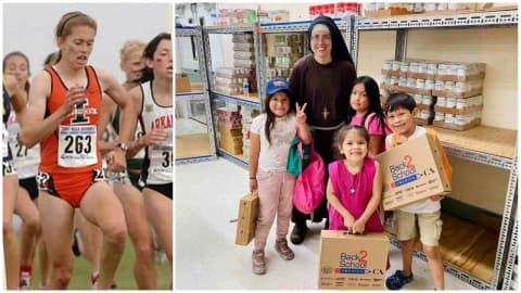 Sister Stephanie Baliga: From aspiring elite runner to nun raising $2.6 million, and she’s still running