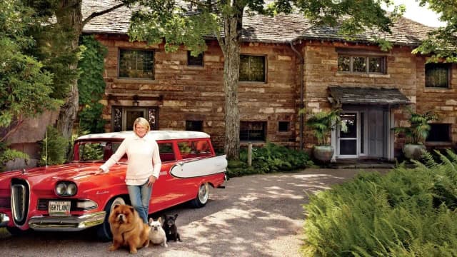 Martha Stewart bought Edsel Ford's 63-acre estate in Maine in 1997 and restored its landscape