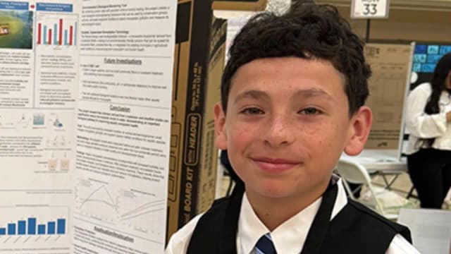 Meet Nathan, the Texas seventh-grader who turned shellfish waste into a water-cleaning project