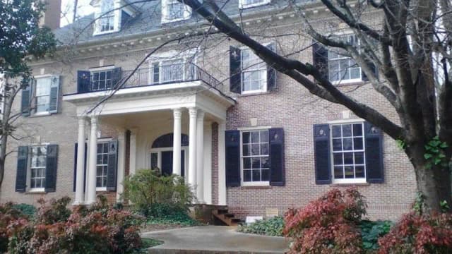 Historic Atlanta mansion cut in half and moved to save it