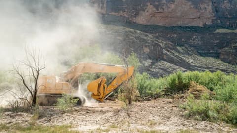 Texas landowners feared border wall would cut off Rio Grande access; judge blocks Big Bend construction