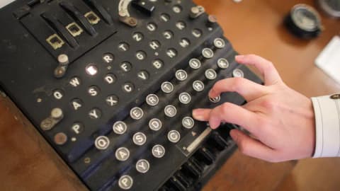 €100 typewriter turns out to be WWII Enigma machine, sold for €45,000 at auction