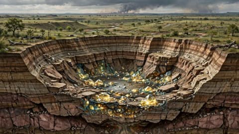 Ames crater, once linked to a 470-million-year-old event, may be nearly 370 million years old