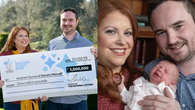 Pregnant mum won £1m lottery, then welcomed her baby four days later