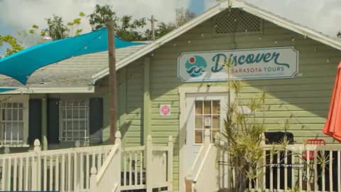 Florida couple saves colorful Sarasota cottage village housing 17 small businesses from demolition