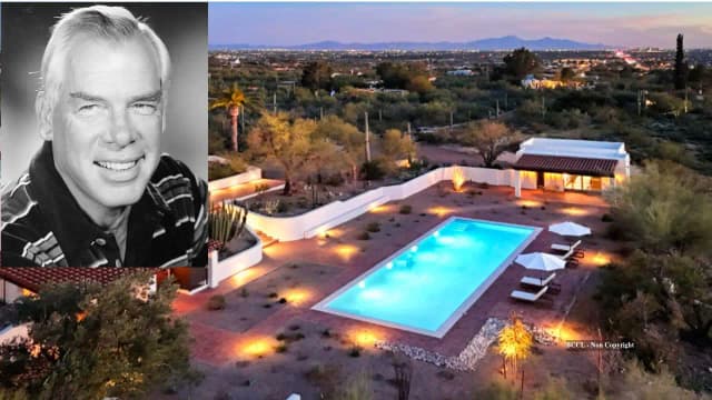 Lee Marvin’s restored 1936 Tucson estate relists for $5.75 million after $1.825 million sale