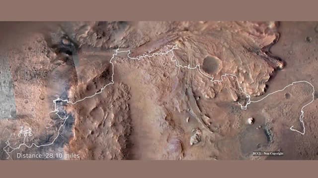 NASA’s Perseverance rover breaks Mars driving record, covering 28.1 miles in five years
