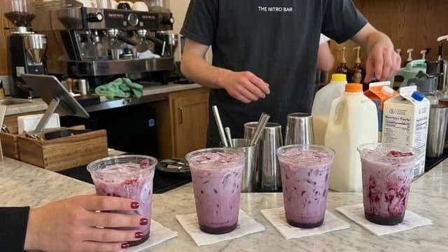 A couple started a coffee cart using a credit card limit; it now generates $4.5 million a year