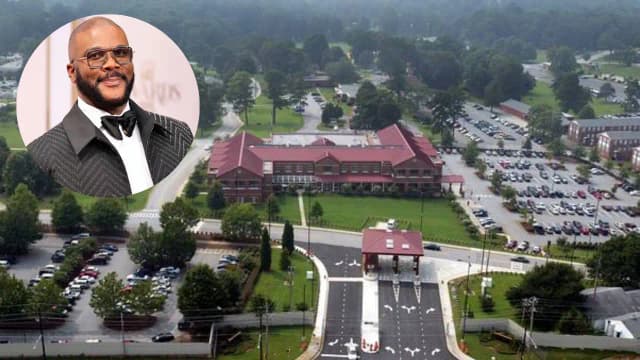 Tyler Perry transformed Atlanta’s 330-acre army base into a film hub with 12 sound stages