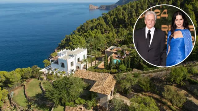 Michael Douglas keeps his Mallorca estate as family retreat