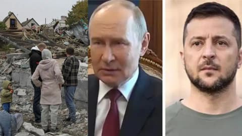 Russia strikes 9 Ukrainian regions as new report shows spike in civilian casualties