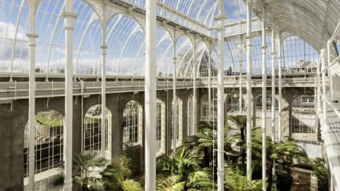 Edinburgh's historic Palm Houses reopen after a £23.5m restoration replaced 5,750 panes of glass
