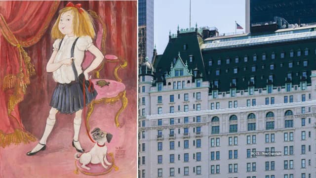 Lost Eloise portrait found in dumpster sells for $100,000 after decades in closet