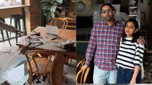 Indian-origin couple spent over $100,000 to open cafe in Australia; an arson attack has them crodwfunding for repairs
