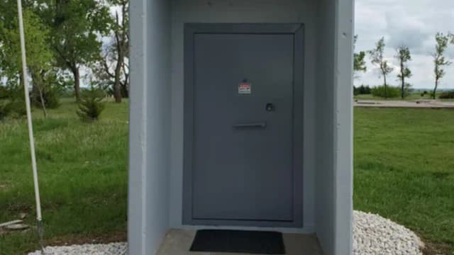 This Cold War missile silo in Kansas plunges 182 feet underground; its converted command centre is now a home listed for $1.6 million