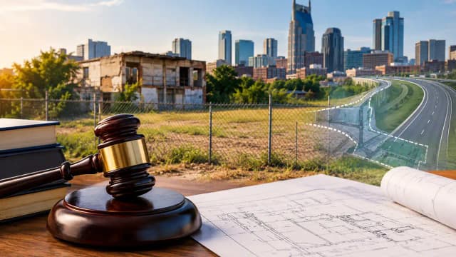 Nashville held a developer's permit for years over a future road; appeals court revives lawsuit