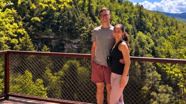 She revived her boyfriend twice after they were struck by lightning; a year later, they are married