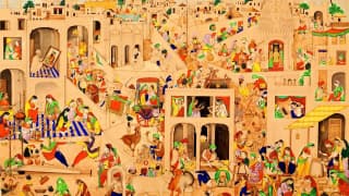 London taxi driver’s £40 painting linked to 19th-century Amritsar sells for £75,000 at auction