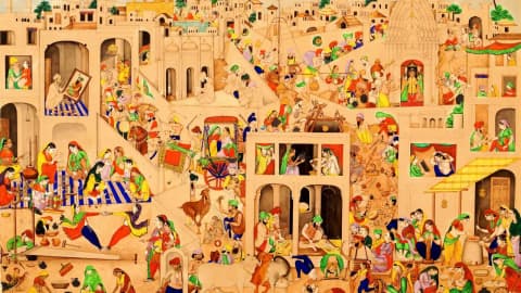 London taxi driver’s £40 painting linked to 19th-century Amritsar sells for £75,000 at auction
