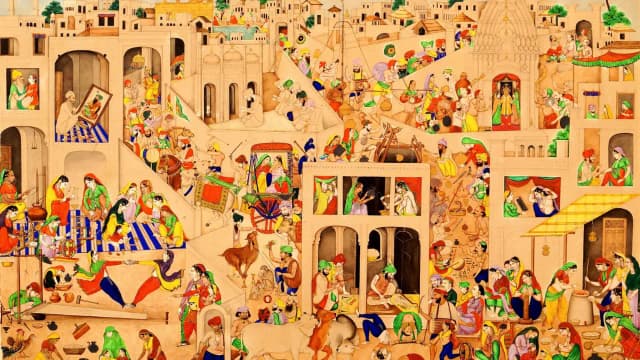 London taxi driver’s £40 painting linked to 19th-century Amritsar sells for £75,000 at auction