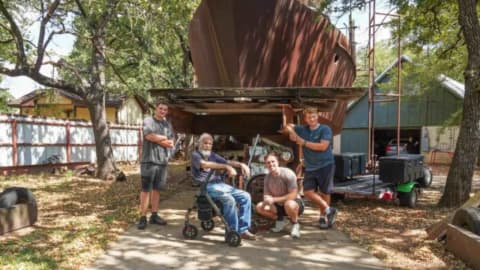 86-year-old Texas man spent nearly 40 years building 62-foot boat to sail to Alaska; now strangers are raising thousands to help him fulfil his dream