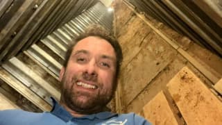 Man builds WWII-style bunker beneath his garden with 35ft tunnel and hidden beer lift