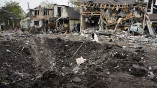 Ukraine drone attacks cut power and water in Crimea, hit Russian petrochemical plant