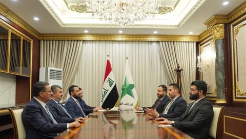 العزم وبدر يبحثان مستجدات المشهد السياسي والتطورات الوطنية