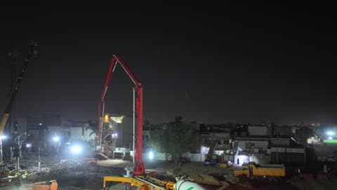 استئناف الأعمال في مشروع مجسر شارع 60 جنوبي بغداد