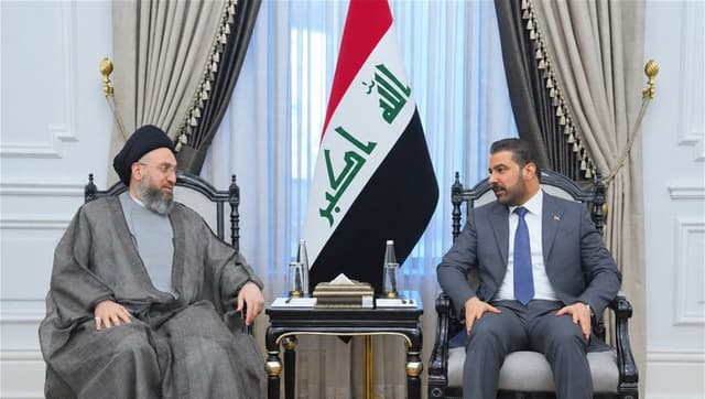 الزيدي يستقبل السيد الحكيم.. تأكيد على توحيد الرؤى لإكمال التشكيلة الحكومية
