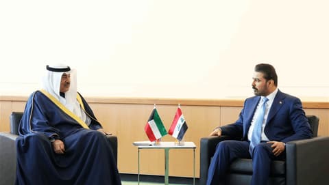 الزيدي وولي عهد الكويت يبحثان التنسيق بشأن الحدود والربط الكهربائي