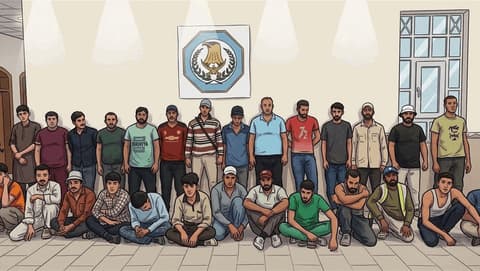 القبض على 28 مخالفاً لشروط الإقامة في النجف