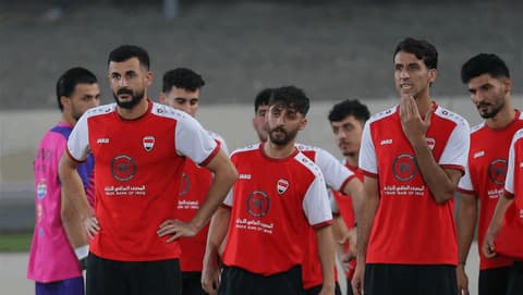 بالصور من جدة.. أسود الرافدين يستعدون لمواجهة السعودية في خليجي 27