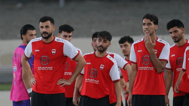 بالصور من جدة.. أسود الرافدين يستعدون لمواجهة السعودية في خليجي 27