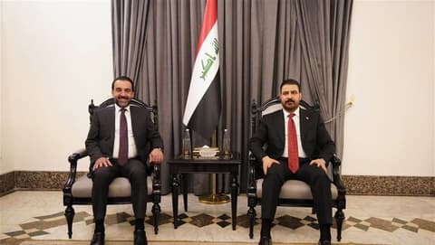 الزيدي والحلبوسي يبحثان ملف استكمال السيادة الوطنية