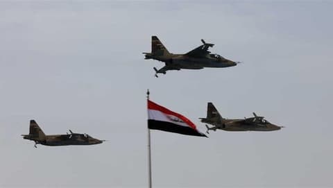 الطيران الحربي يحلق في سماء بغداد والمحافظات