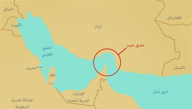 بالفيديو.. غرق سفينة تحمل أكثر من 2500 حاوية في هرمز